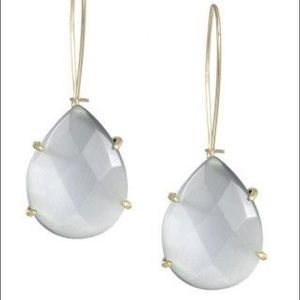 Kendra Scott Allison Slate Cat’s Eye Drop Earrings